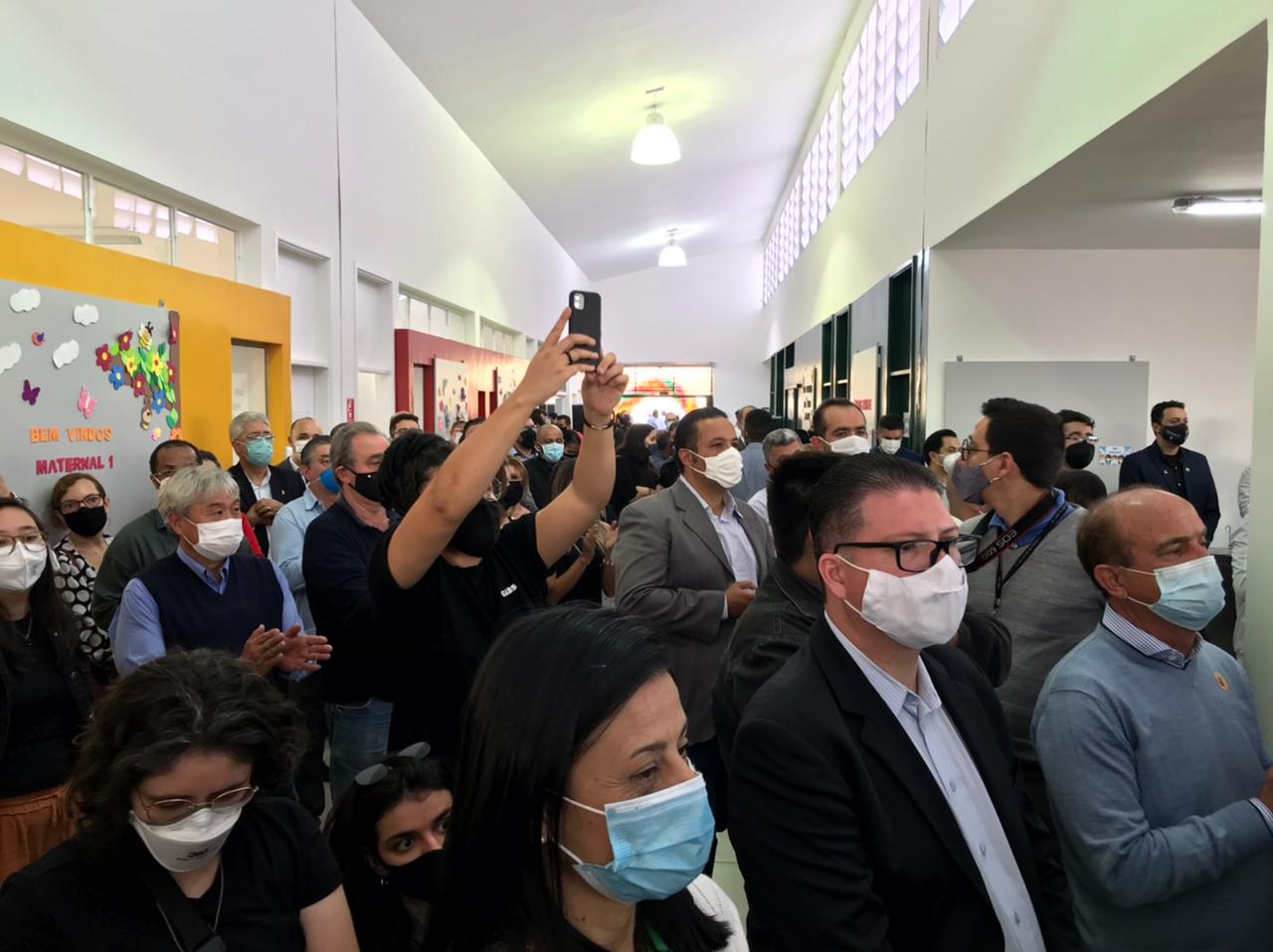 Em inauguração de escola em Taubaté, Doria anuncia investimentos ao Vale do Paraíba
