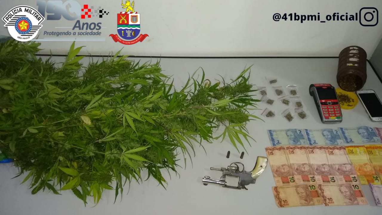 Adolescente é detido com 36 pés de maconha no bairro Jardim do Vale em Jacareí