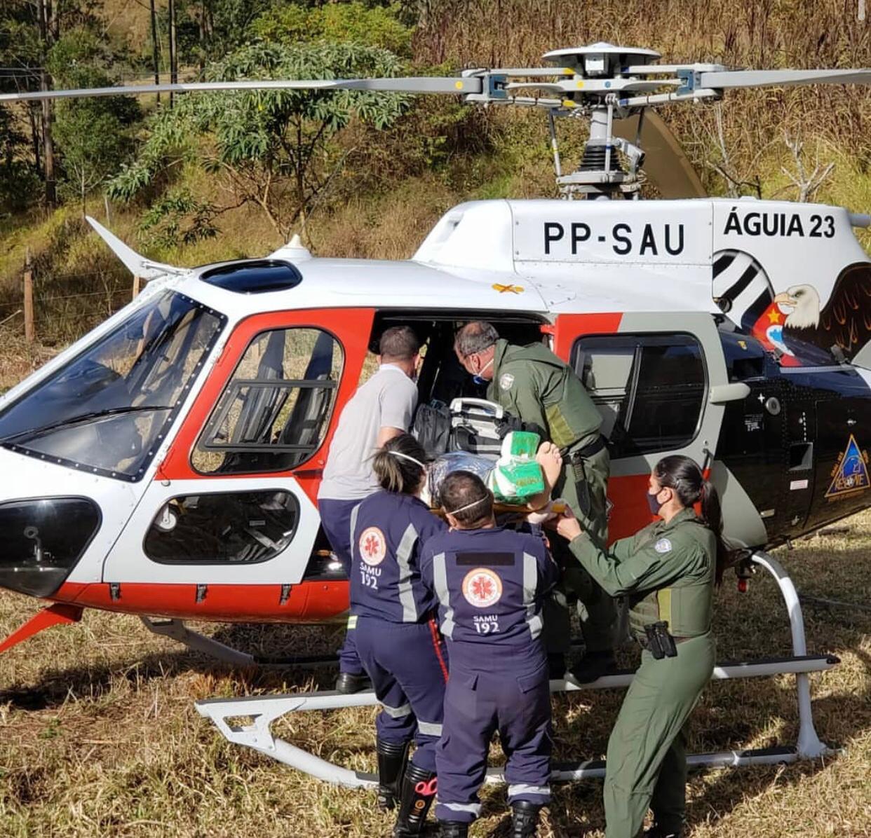 Motociclista fica gravemente ferido em acidente na estrada de São Francisco Xavier