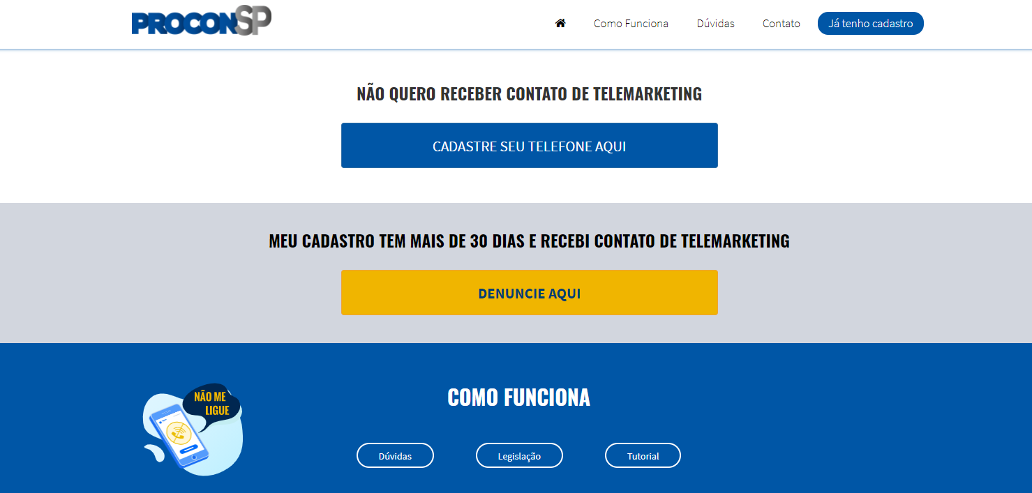 Não me ligue: Procon-SP lança ranking de empresas perturbadoras