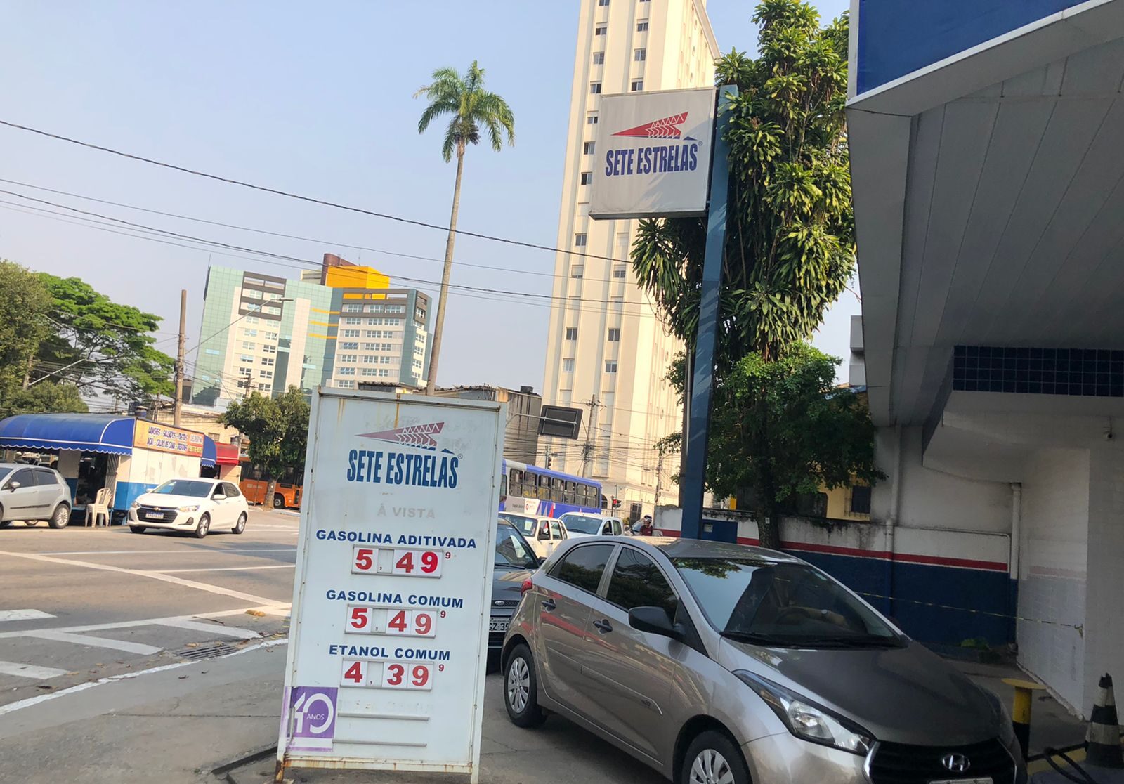 preço dos combustíveis