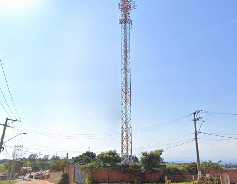 fios de cobre telefonia torre jacareí