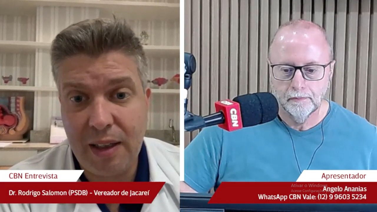 Dr. Rodrigo Salomon (PSDB), vereador de Jacareí