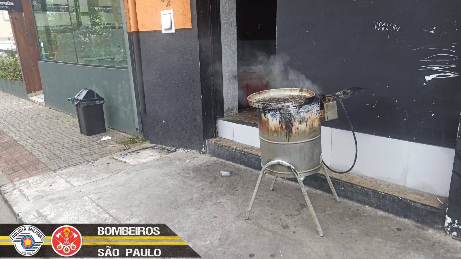 fogo fritadeira