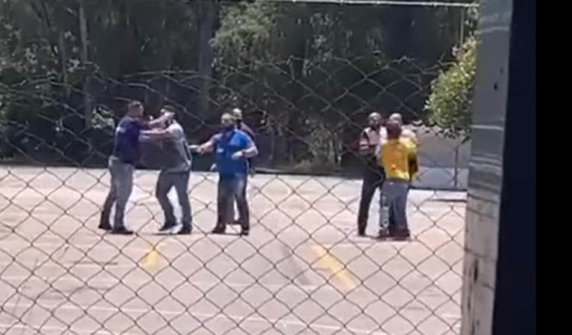 briga aluno e examinador detran SJC