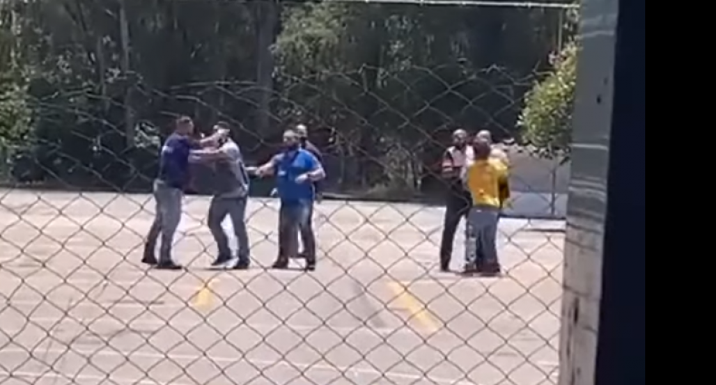 briga aluno e examinador detran SJC