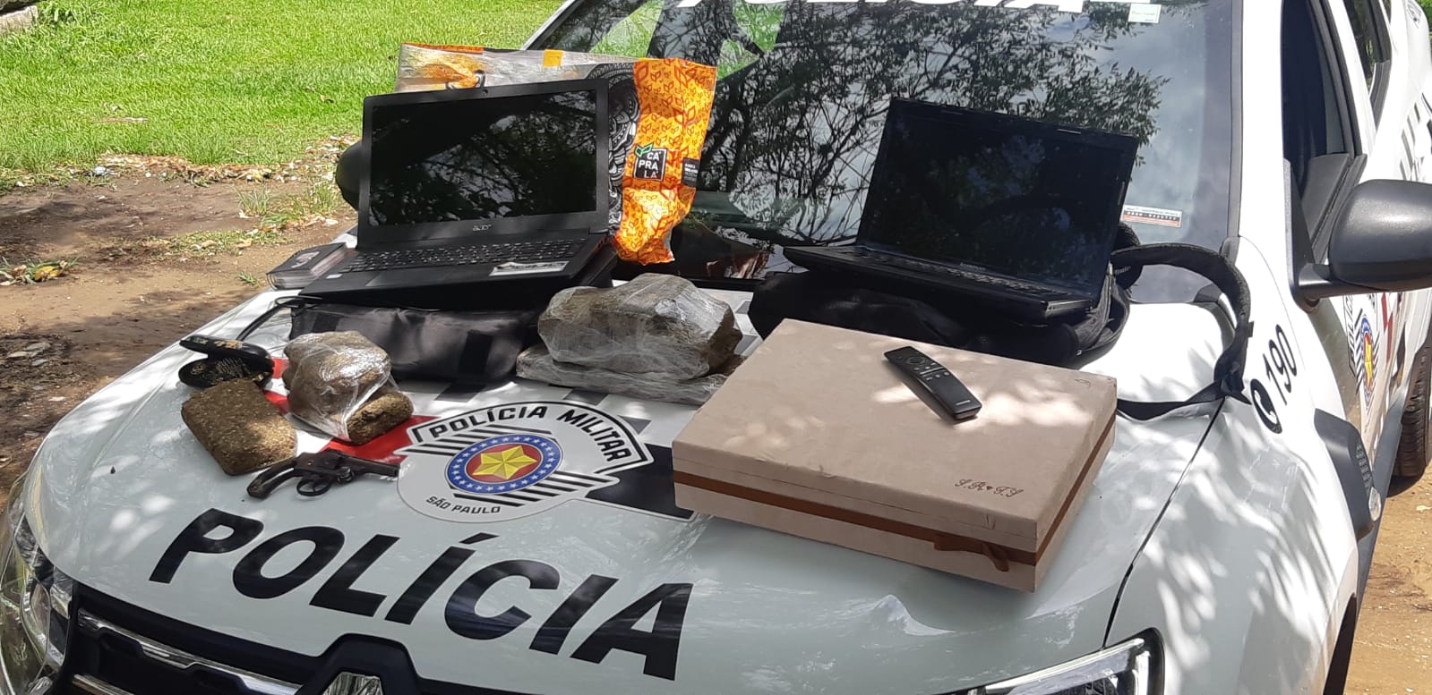 CSI identifica carro envolvido em crimes e PM prende suspeito