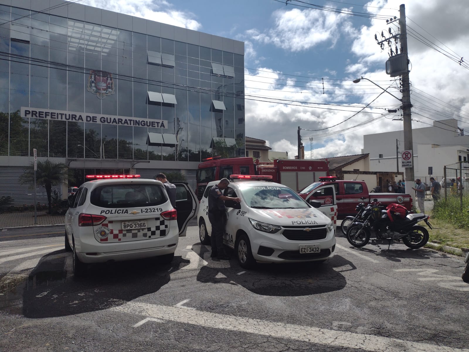 incêndio prefeitura guará