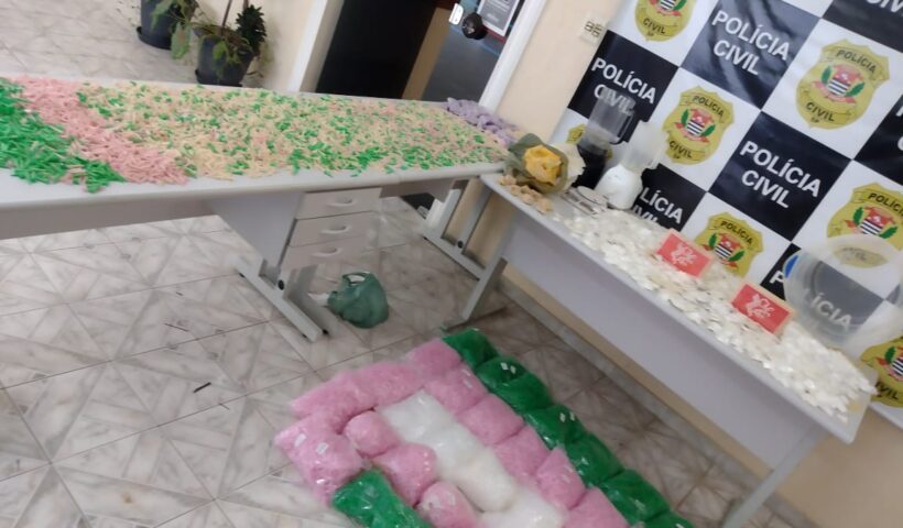 Fábrica de drogas em Guaratonguetá