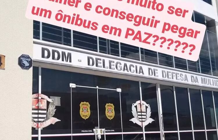 importunação sexual ônibus sjc