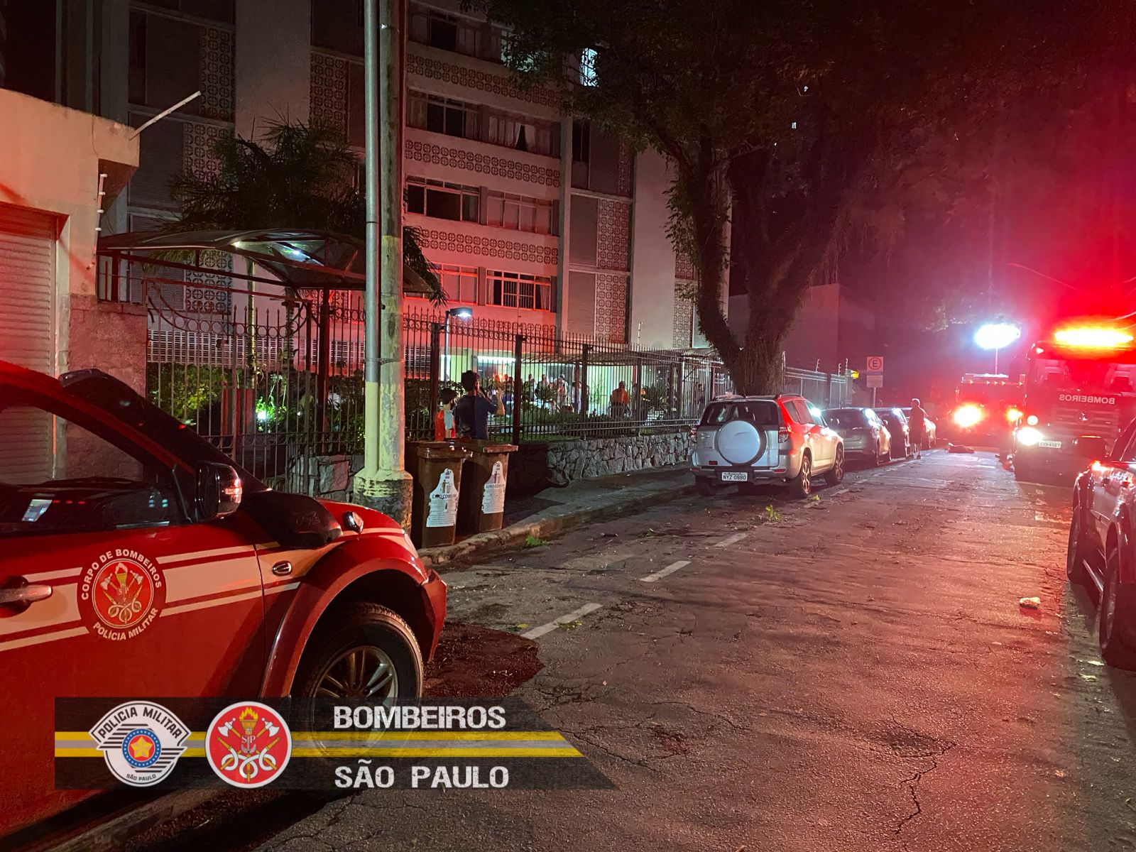 incêndio em apto sjc