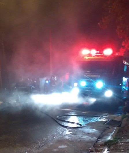 Incêndio atinge edícula em Campos do Jordão