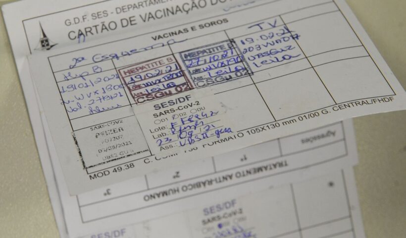 passaporte da vacinação