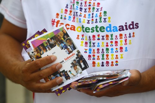 campanha vacina e aids