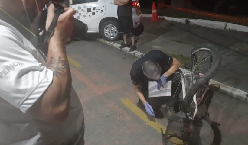 ciclista atropelada guará