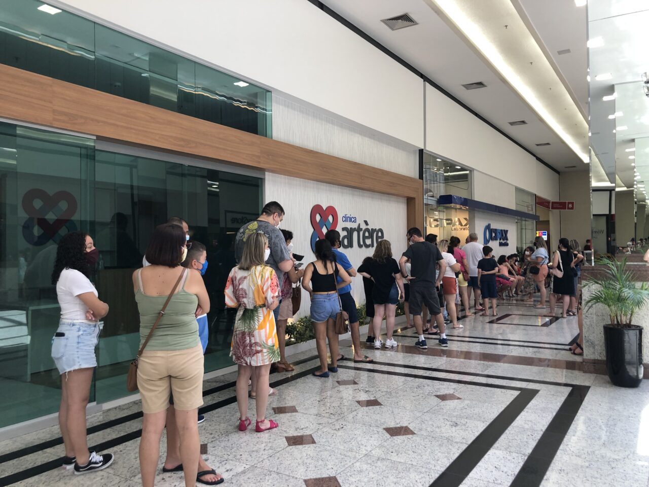 Vacinação shopping sjc