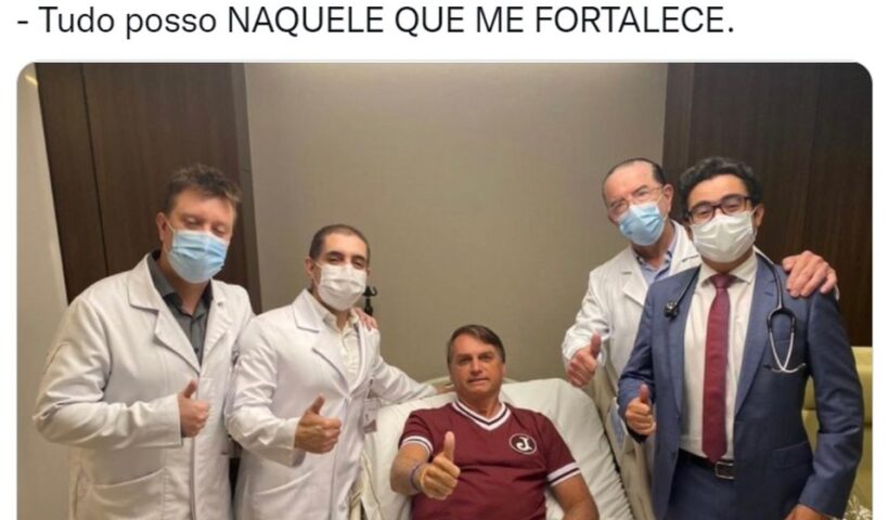 Presidente Bolsonaro recebe alta em São Paulo nesta quarta-feirta (5)