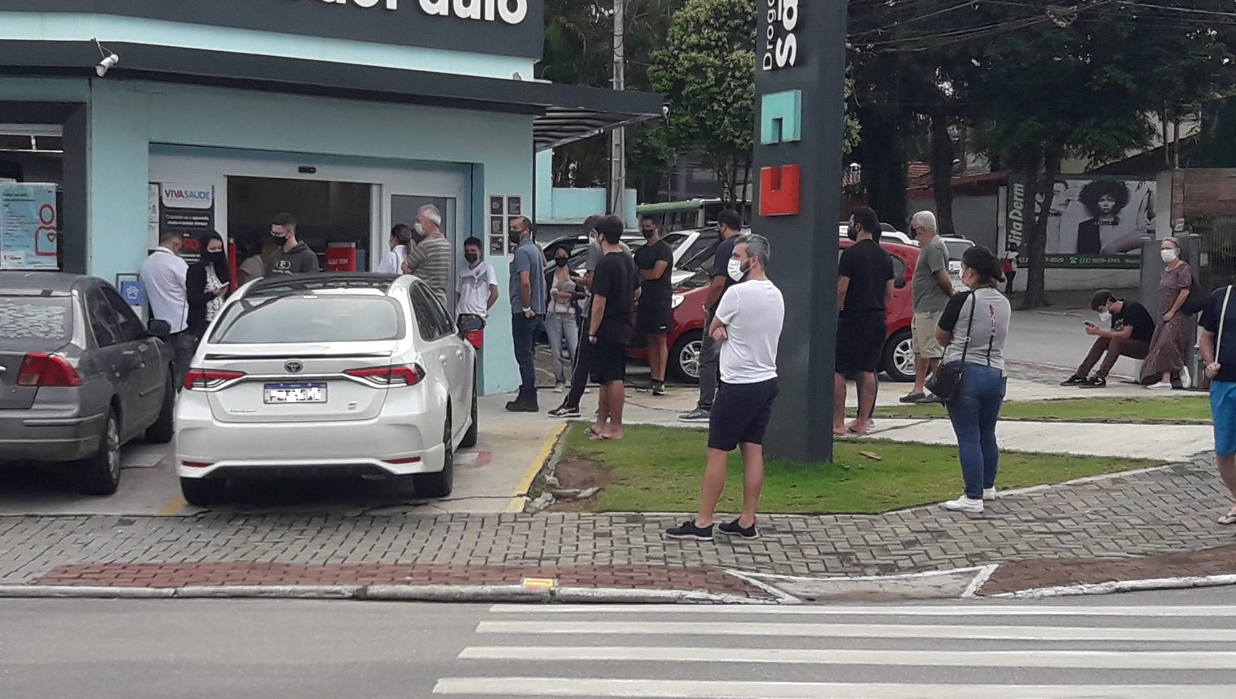 farmácias privadas estão agendando testes para covid para daqui a 2 dias