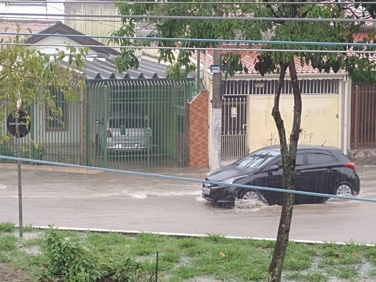 chuva em taubaté