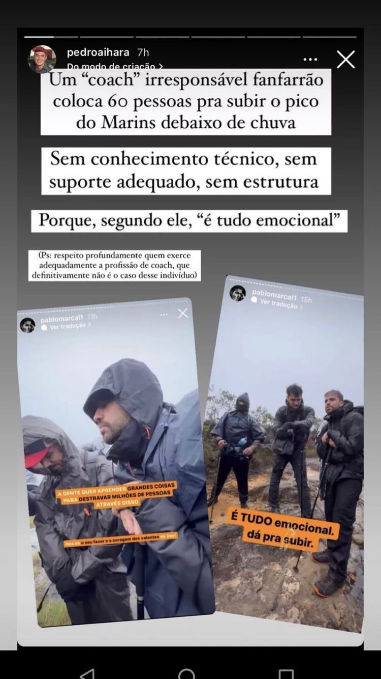 crítica coach bombeiros