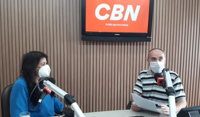 sECRETÁRIA DE SAÚDE DE JACAREÍ É ENTREVISTADA PELA RÁDIO CBN VALE EM 11 DE JANEIRO DE 2022