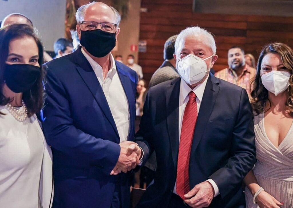 Lula e Alckmin