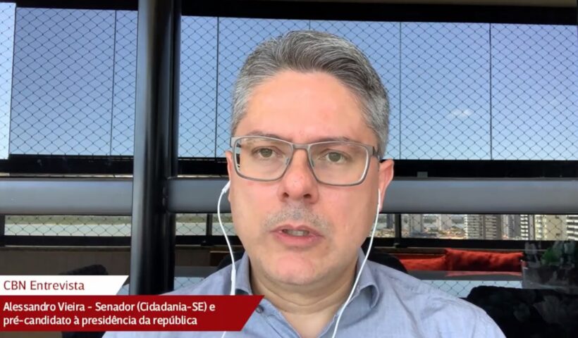 Senador Alessandro Vieira não descarta deixar o CIDADANIA