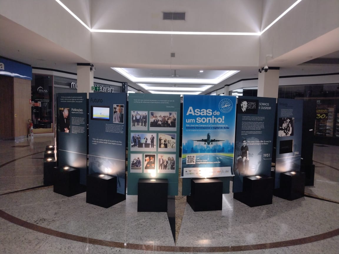 São José dos Campos recebe a exposição "Asas de um Sonho"