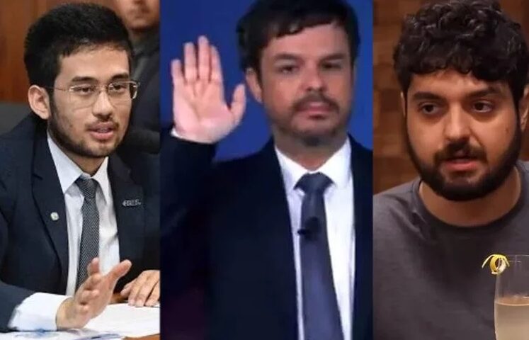 justiça de sp vai intestigar monark, kim kataguiri e adrilles jorge por apologia ao nazismo