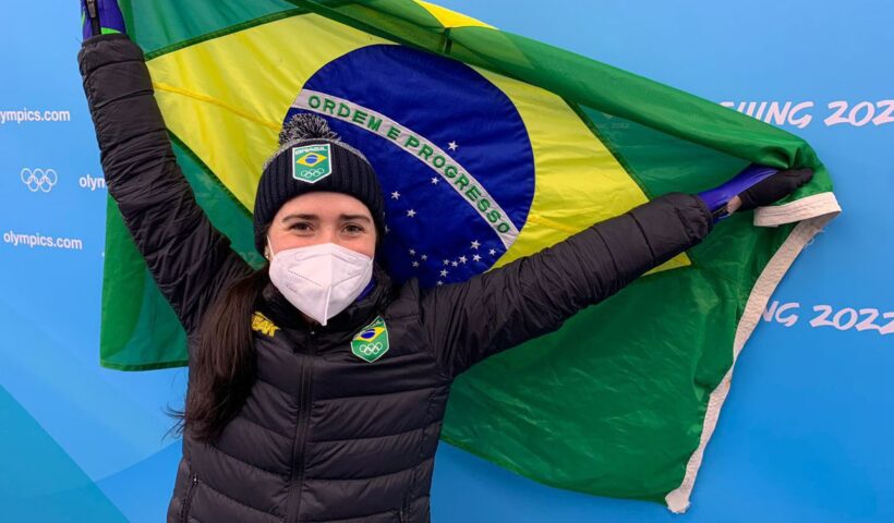 Nicole Silveitra é a melhor brasileira dos jogos de inverno em Pequim