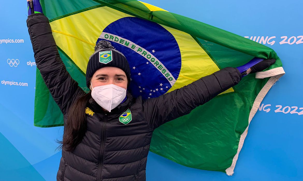 Nicole Silveitra é a melhor brasileira dos jogos de inverno em Pequim