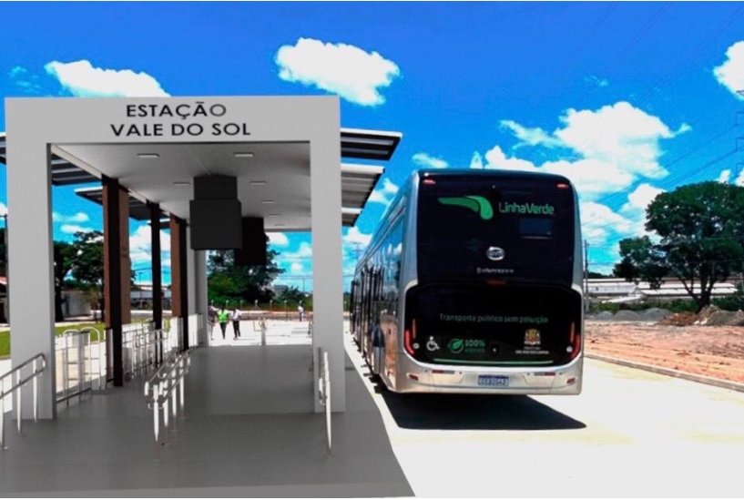 Linha Verde tem primeira estação de embarque e desembarque