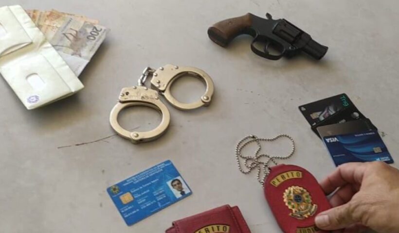 falso policial preso dutra sjc PRF