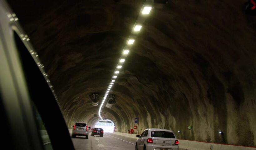Túnel da rodovia tamoios