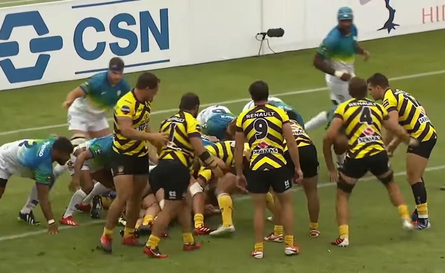 Rugby brasileiro estreia com derrota em sul-americano