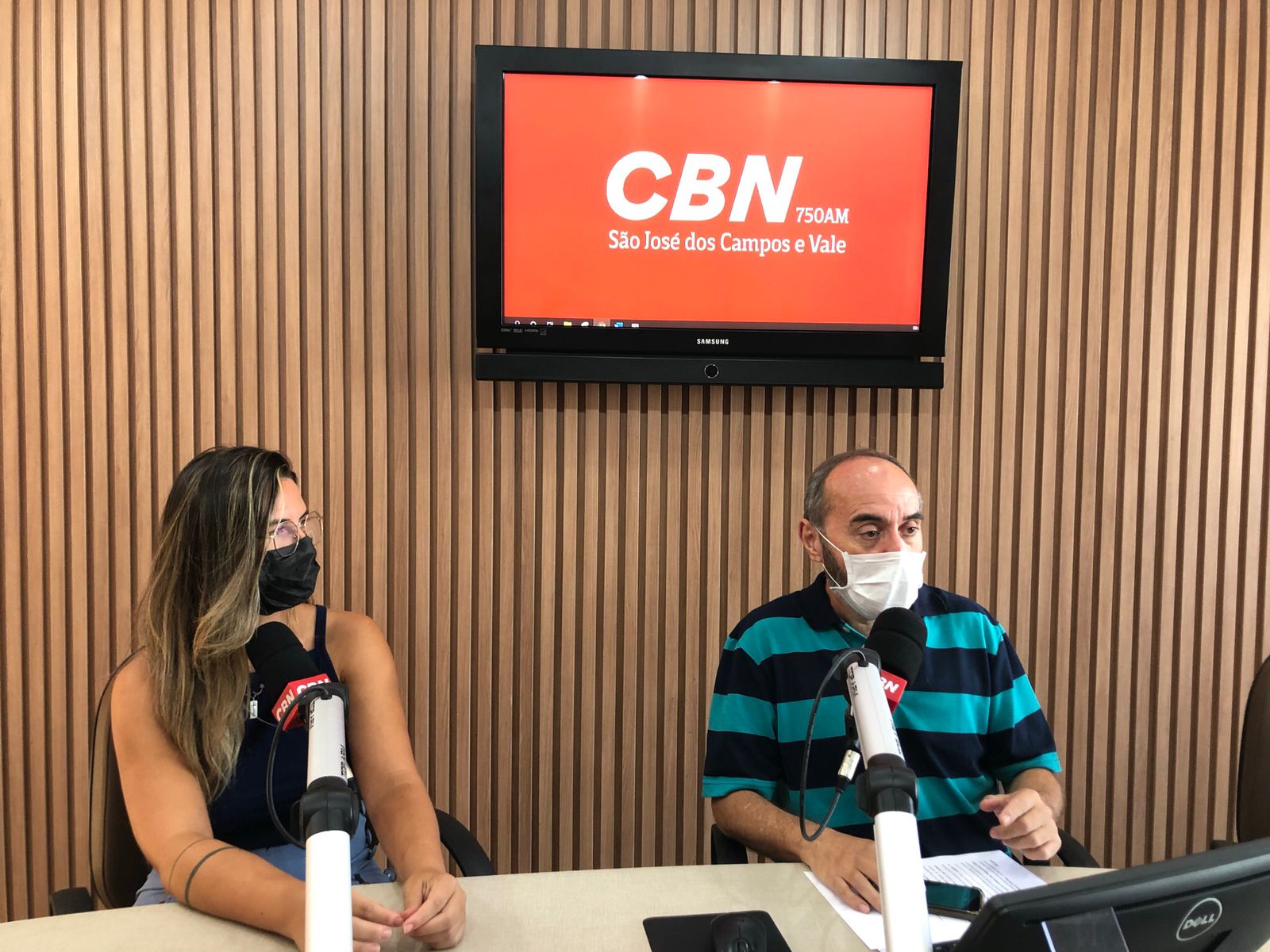 Loreny no CBN VALE