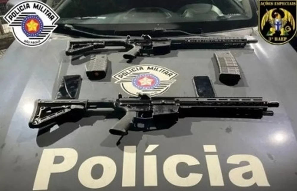 pm prende mulheres com arma