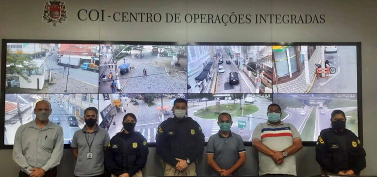 PRF e COI de Guaratinguetá ampliarão sistema de monitoramento por câmeras