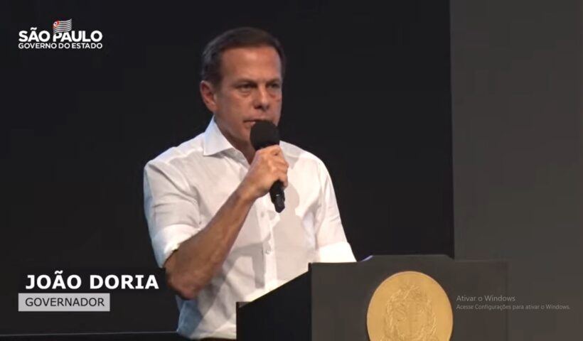É OFICIAL! Doria desiste de ser candidato à presidência da República
