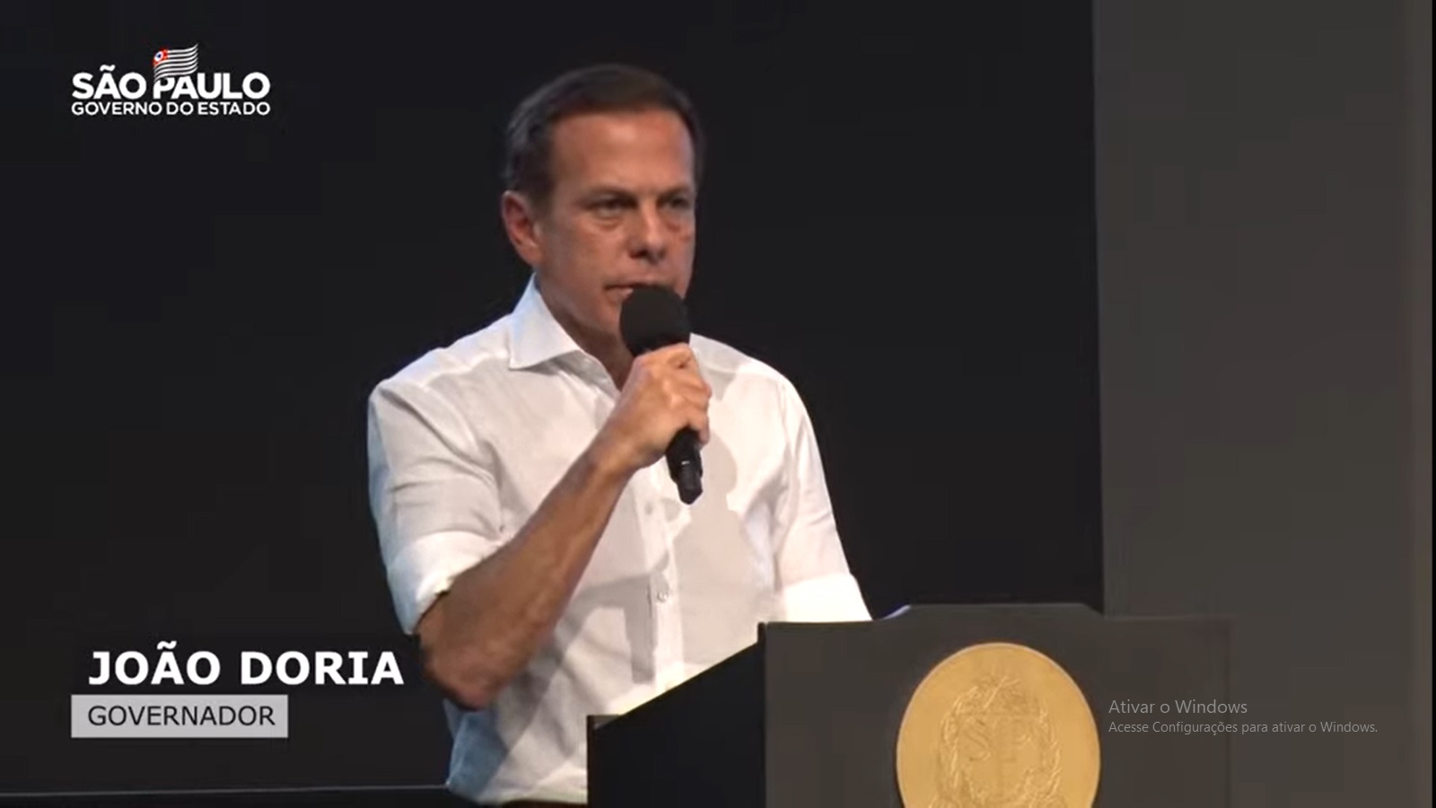 É OFICIAL! Doria desiste de ser candidato à presidência da República