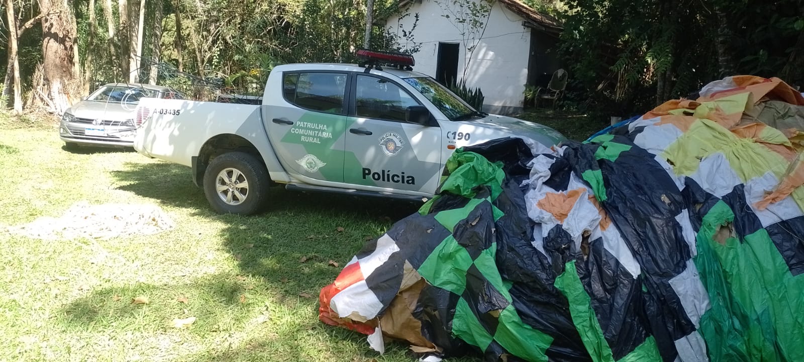 balão cai em monteiro