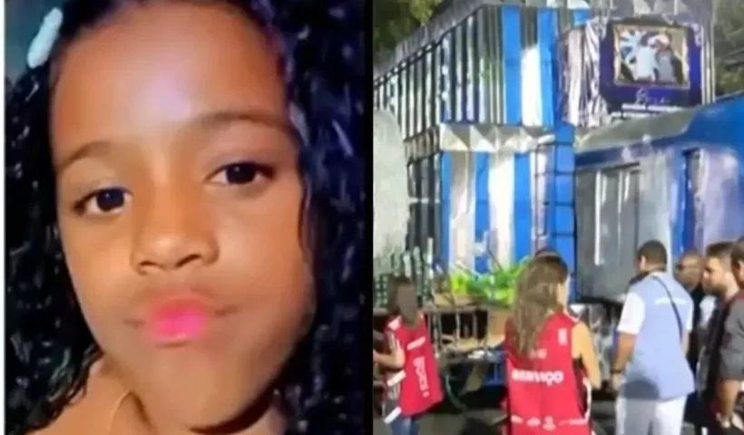 menina de 11 anos morre rj