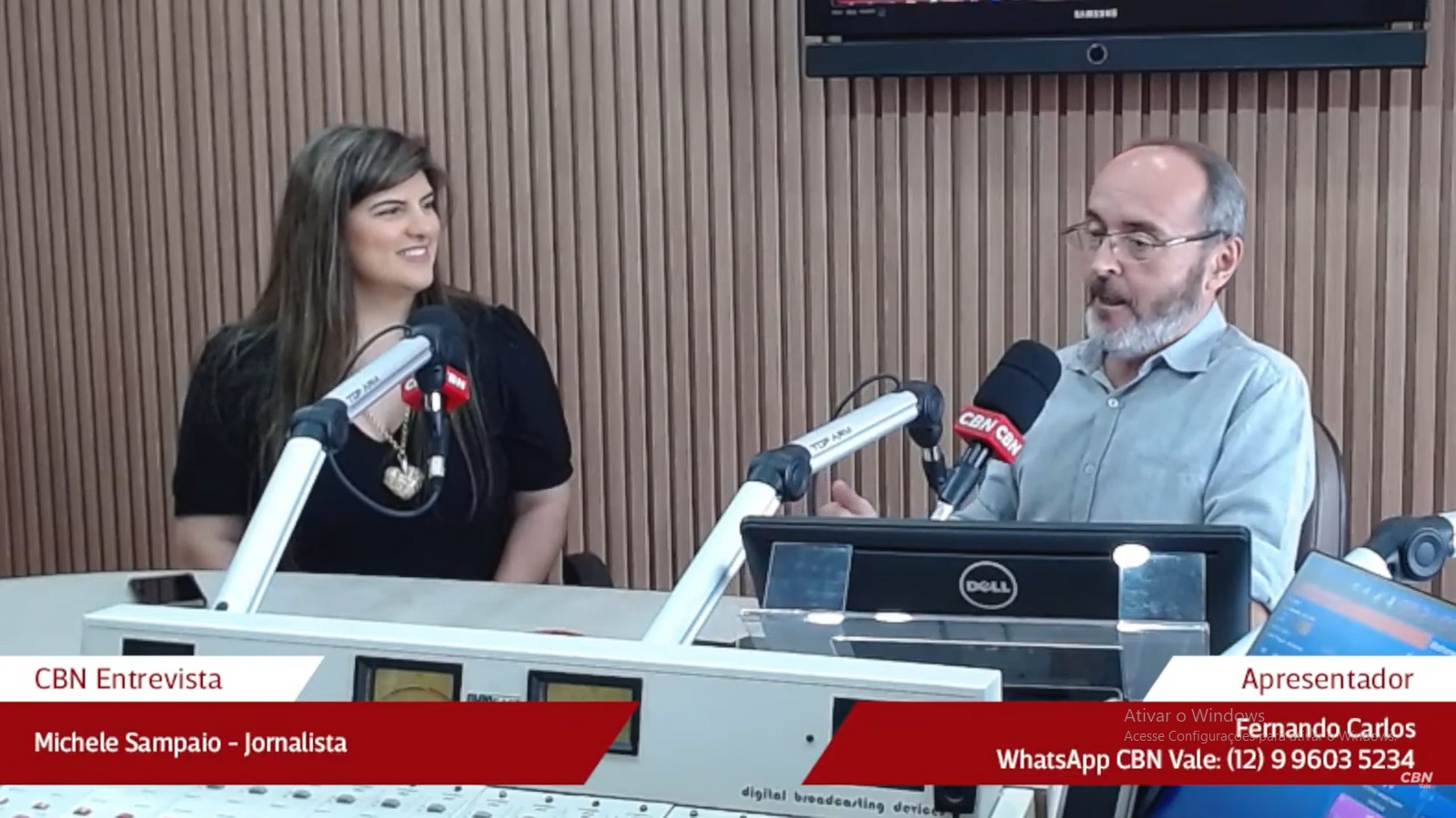 Na semana em que se comemora o Dia do Jornalista, Michelle Sampaio conta os desafios da profissão