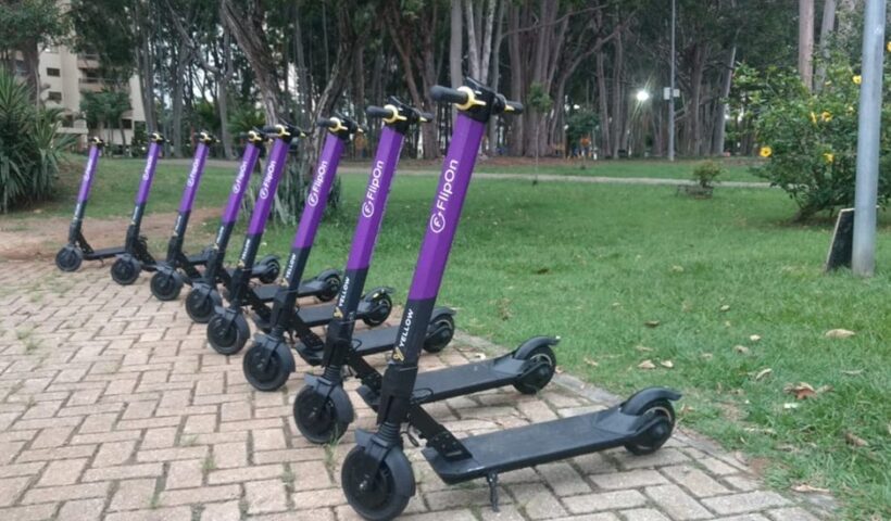 Patinetes voltam a circular em São José