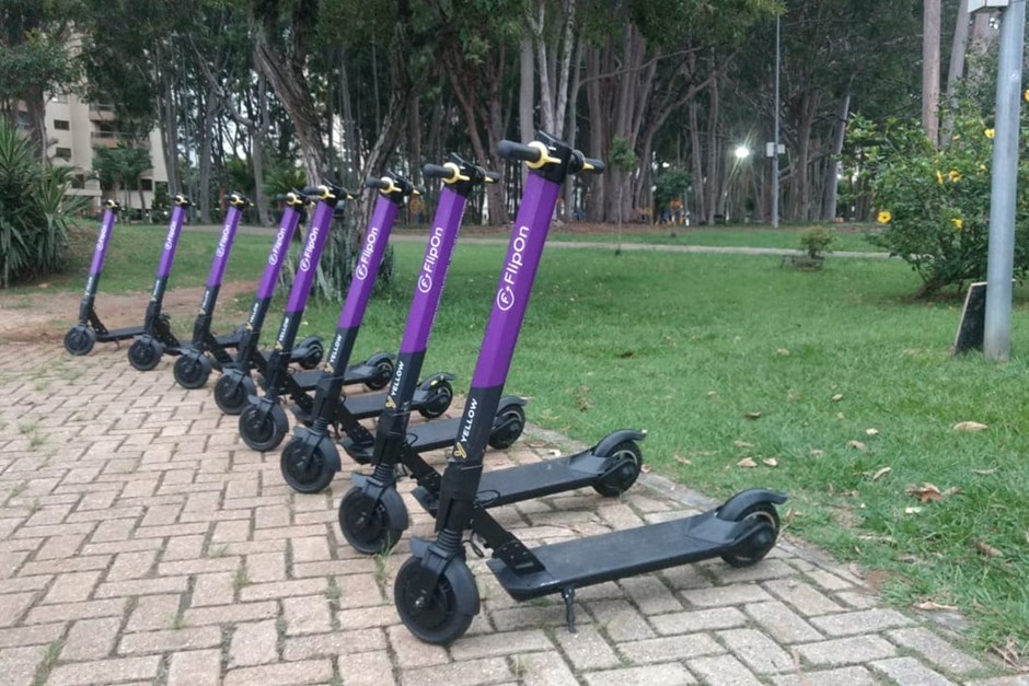 Patinetes voltam a circular em São José