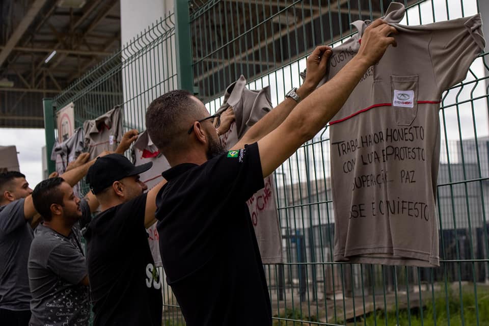 Caoa Chery protesto funcionários