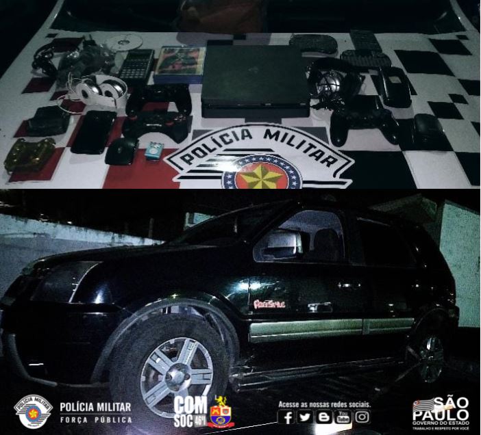 roubar residencia e carro em sjc