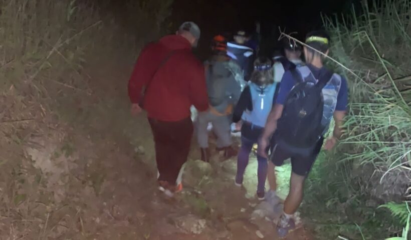 mulher resgatada na pedra do baú