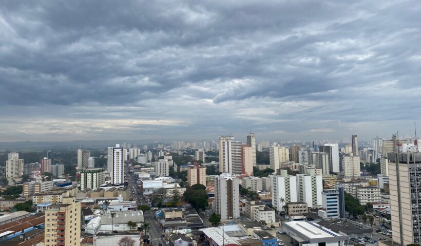 tempo nublado em são josé dos campos