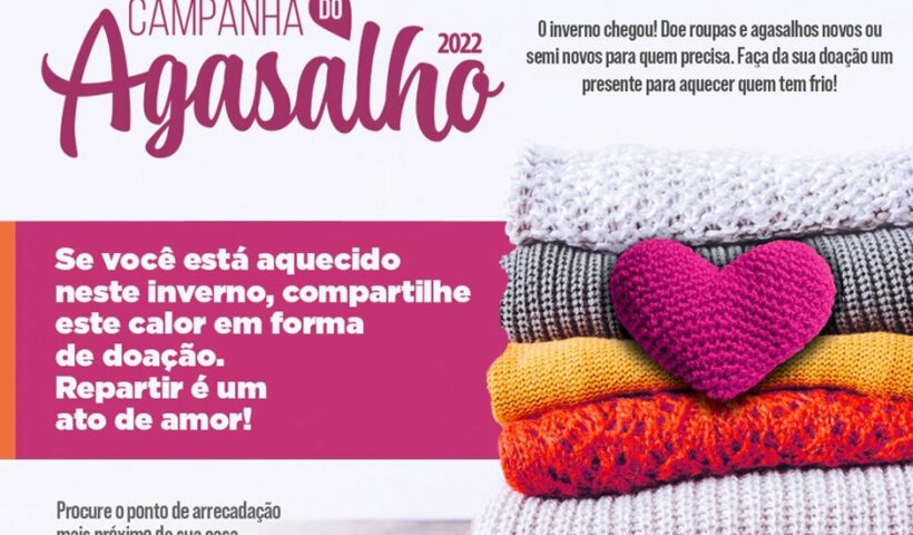 Fundo Social de São José inicia a Campanha do Agasalho 2022